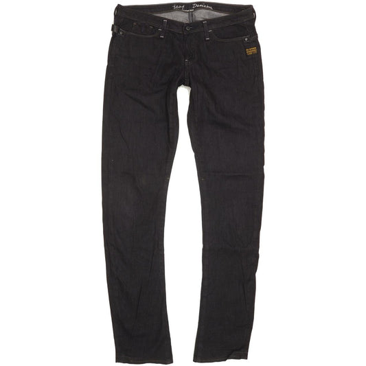 G-Star Micro Midge Women Navy Skinny Slim Stretch Jeans W29 L32