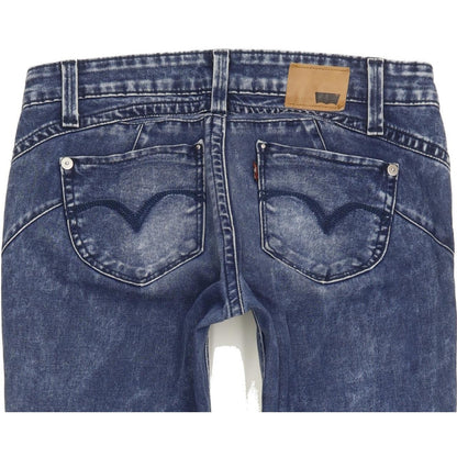 Levi's Demi Curve Women Blue Skinny Slim Stretch Jeans W29 L32