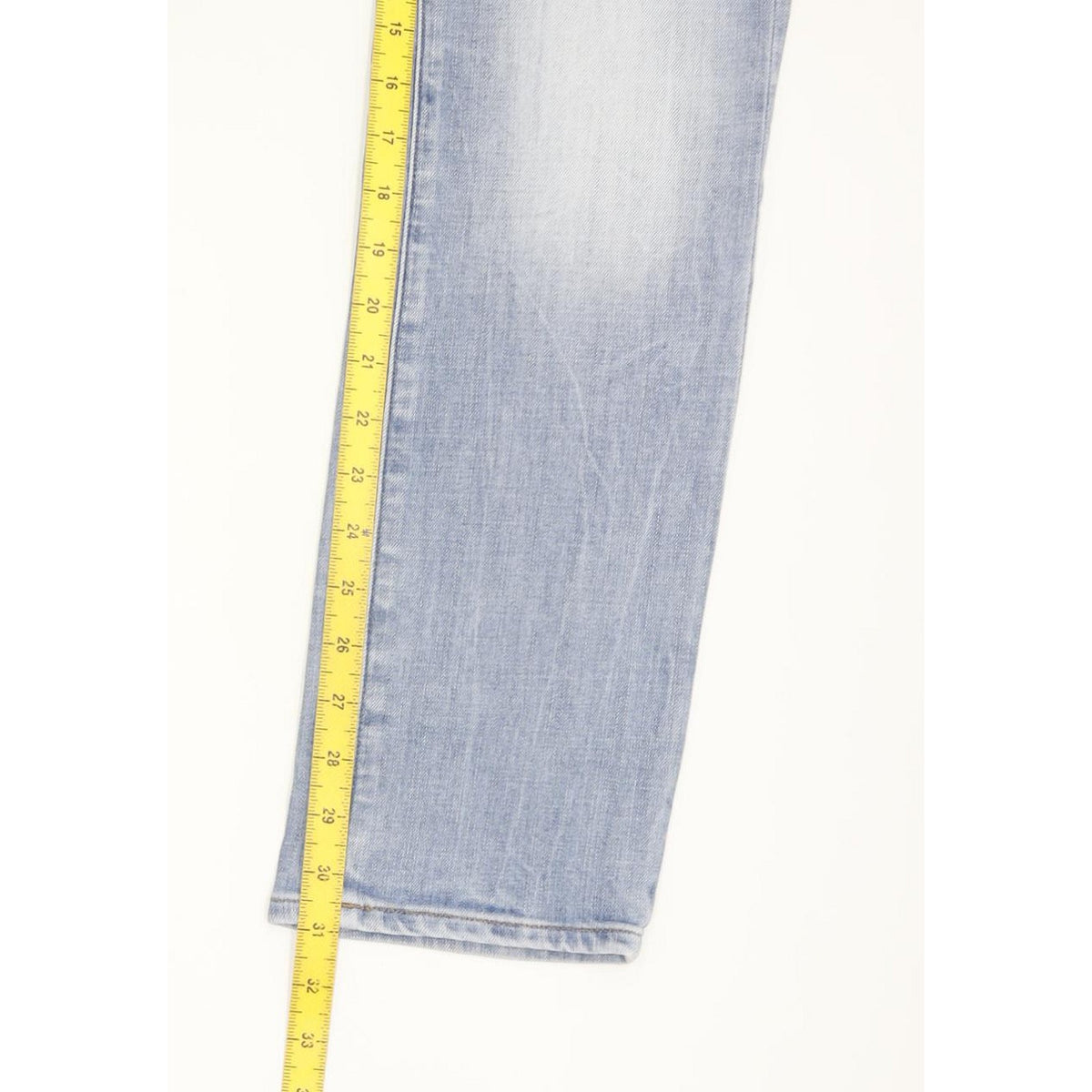 G-Star Midge Mid Women Blue Straight Slim Stretch Jeans W28 L31