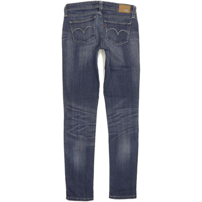 Levi's Demi Curve Women Blue Skinny Slim Stretch Jeans W26 L31