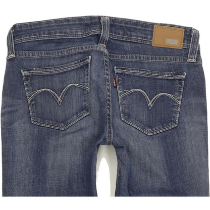 Levi's Demi Curve Women Blue Skinny Slim Stretch Jeans W26 L31
