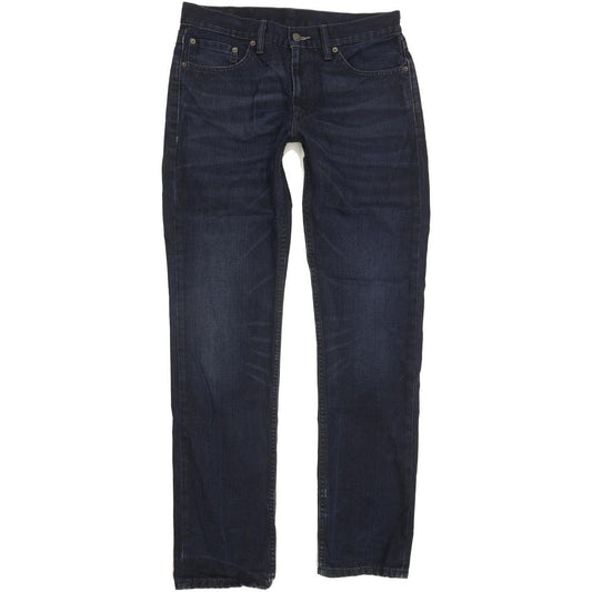 Levi's 511 Men Navy Straight Slim Jeans W32 L32