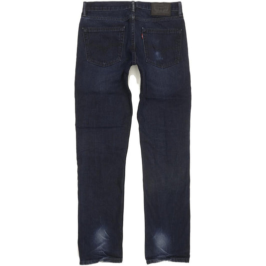 Levi's 511 Men Navy Straight Slim Jeans W32 L32