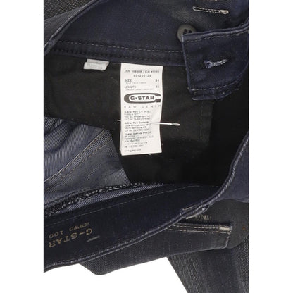 G-Star Lynn Women Blue Skinny Slim Stretch Jeans W24 L33