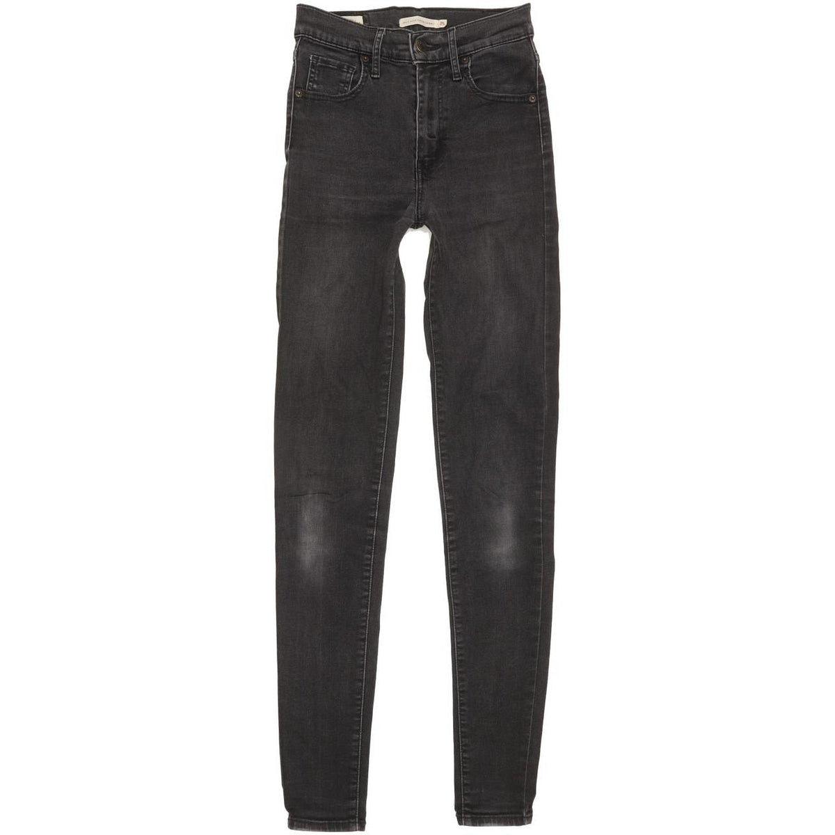 Levi's Mile Women Black Skinny Slim Stretch Jeans W25 L31