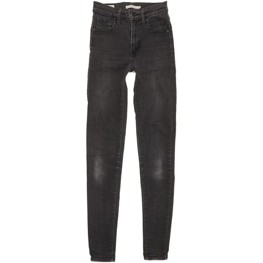 Levi's Mile Women Black Skinny Slim Stretch Jeans W25 L31