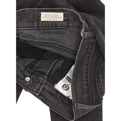 Levi's Mile Women Black Skinny Slim Stretch Jeans W25 L31