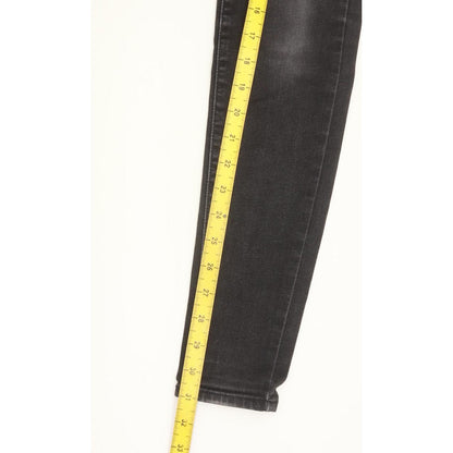 Levi's Mile Women Black Skinny Slim Stretch Jeans W25 L31