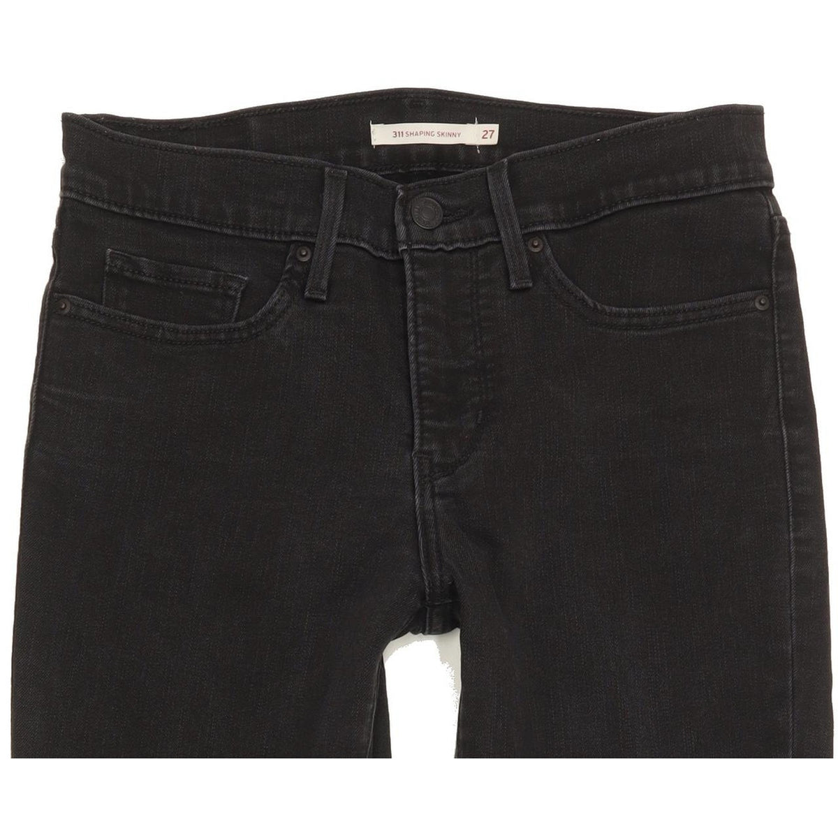 Levi's 311 Shaping Women Black Skinny Slim Stretch Jeans W27 L29