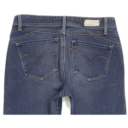 Levi's Revel Demi Curve Women Blue Skinny Slim Stretch Jeans W27 L30