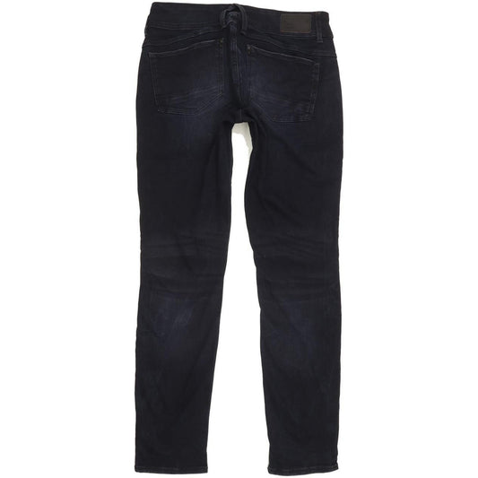G-Star Lynn Mid Women Navy Skinny Slim Stretch Jeans W30 L30
