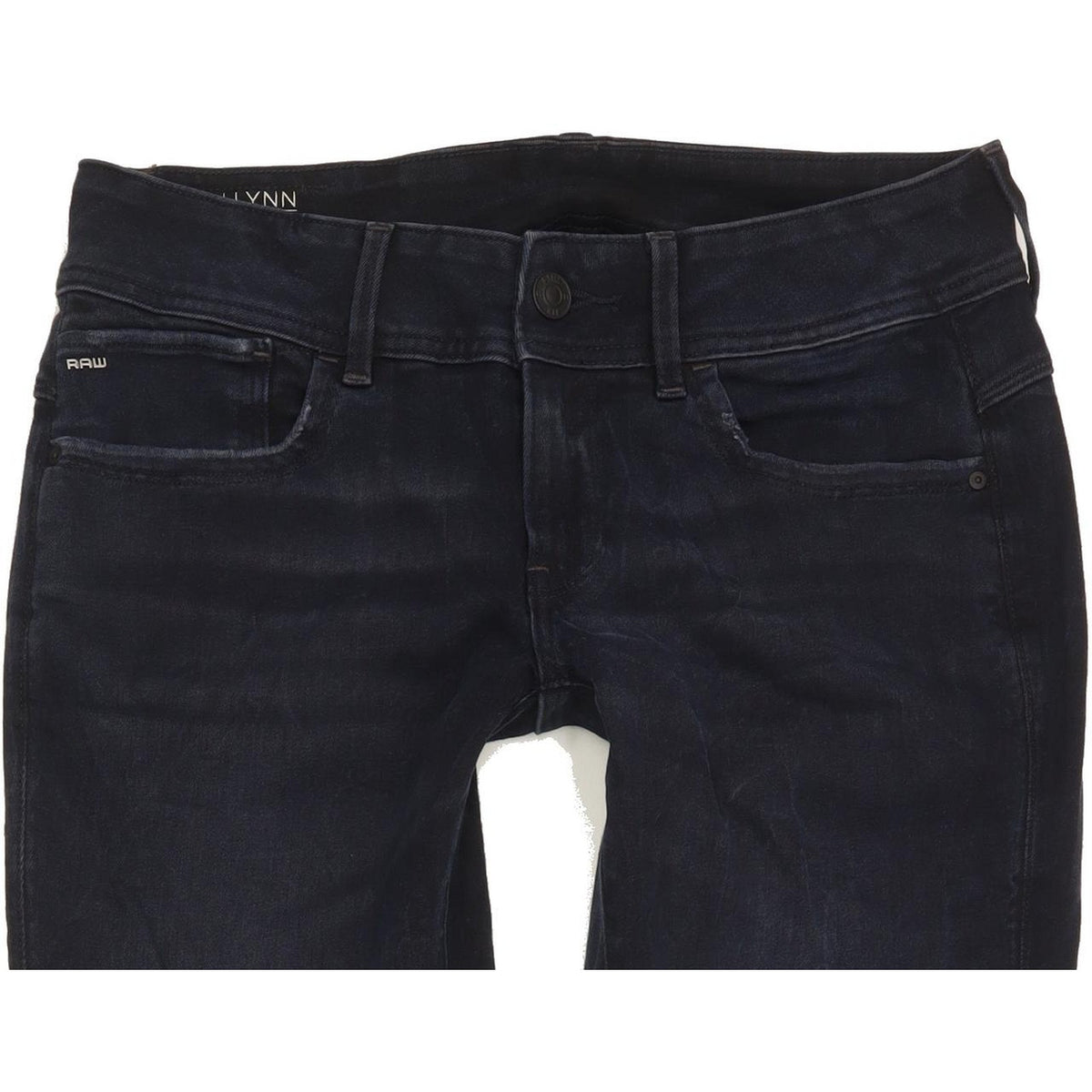 G-Star Lynn Mid Women Navy Skinny Slim Stretch Jeans W30 L30