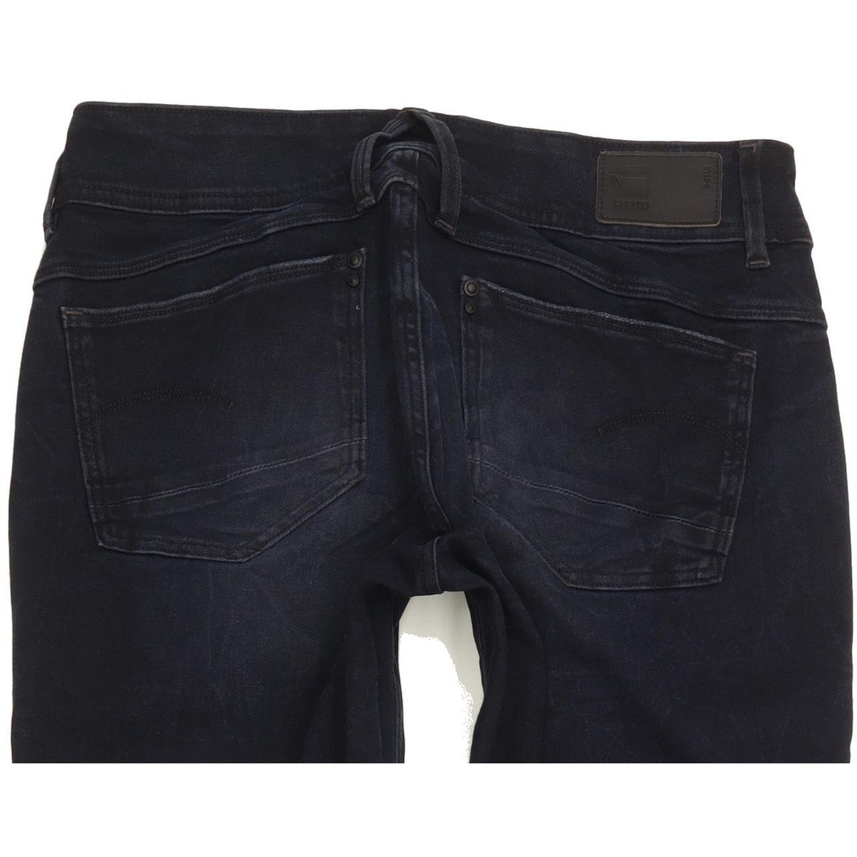 G-Star Lynn Mid Women Navy Skinny Slim Stretch Jeans W30 L30