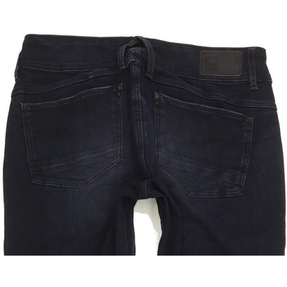 G-Star Lynn Mid Women Navy Skinny Slim Stretch Jeans W30 L30