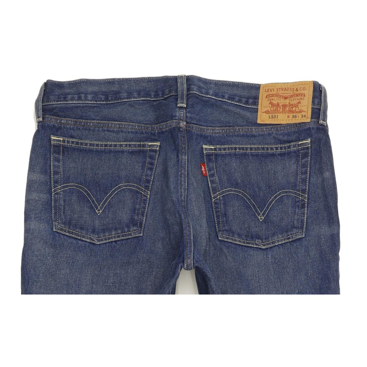 Levi's 531 Men Blue Straight Regular Jeans W36 L32