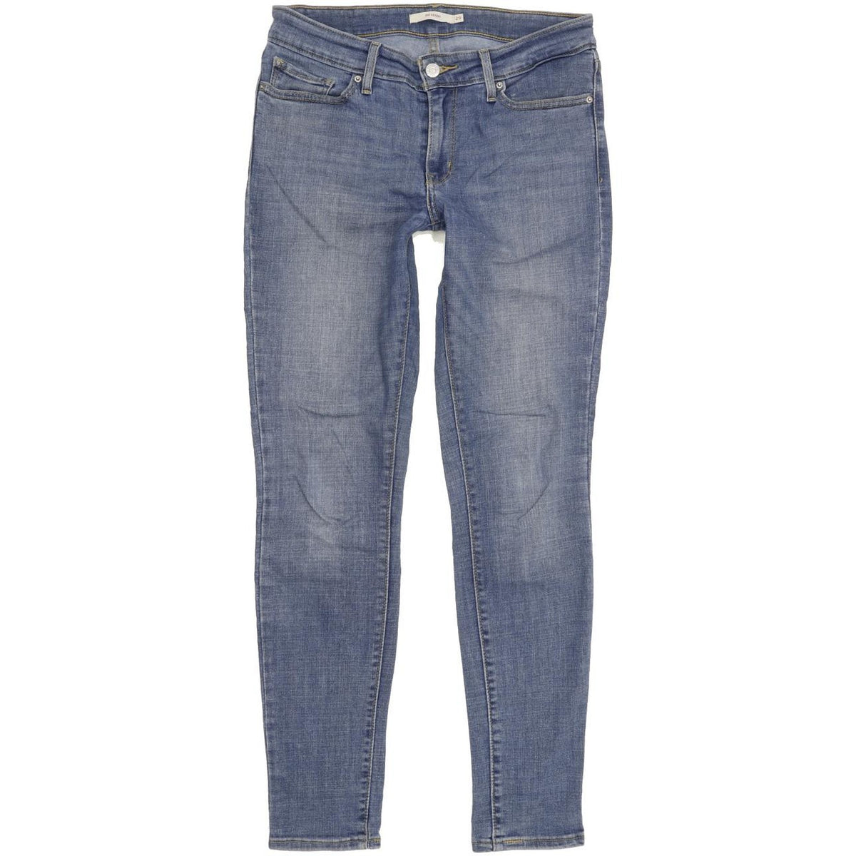 Levi's 711 Women Blue Skinny Slim Stretch Jeans W29 L30