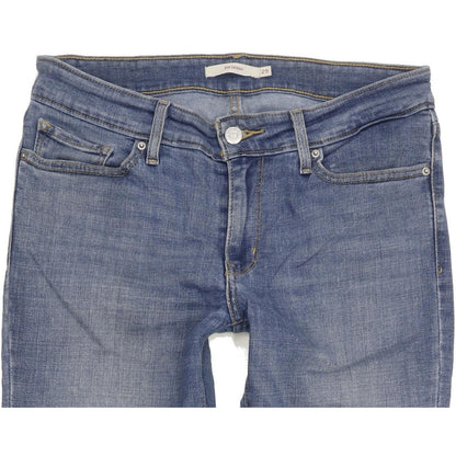 Levi's 711 Women Blue Skinny Slim Stretch Jeans W29 L30