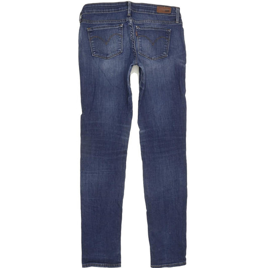 Levi's Slight Curve Women Blue Skinny Slim Stretch Jeans W28 L31