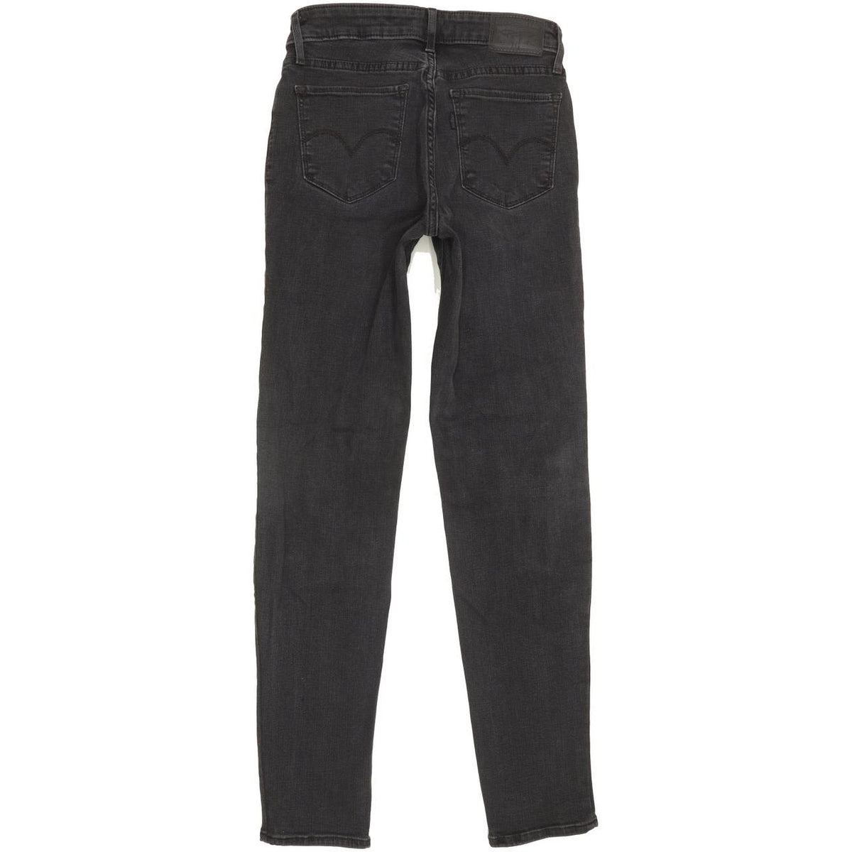 Levi's 712 Women Charcoal Skinny Slim Stretch Jeans W28 L29