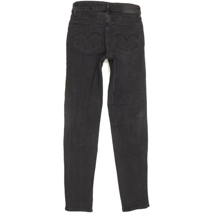 Levi's 712 Women Charcoal Skinny Slim Stretch Jeans W28 L29