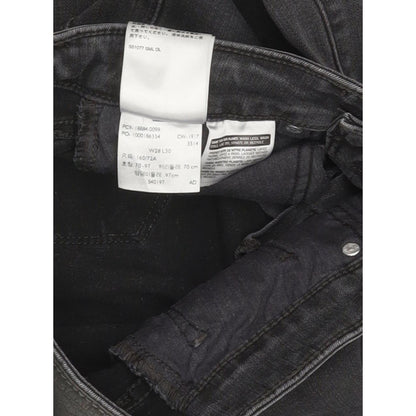 Levi's 712 Women Charcoal Skinny Slim Stretch Jeans W28 L29