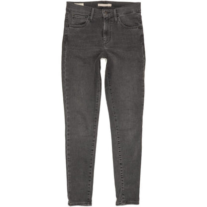 Levi's 720 Women Charcoal Skinny Slim Stretch Jeans W28 L30