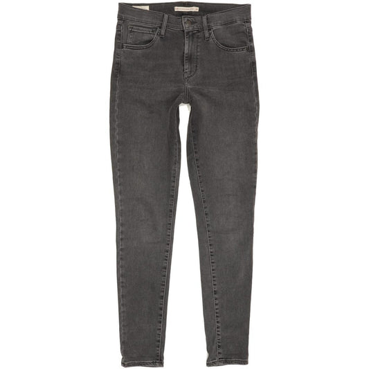 Levi's 720 Women Charcoal Skinny Slim Stretch Jeans W28 L30