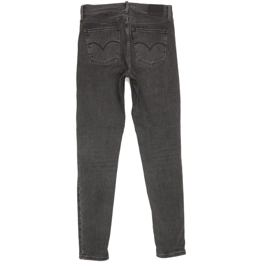 Levi's 720 Women Charcoal Skinny Slim Stretch Jeans W28 L30