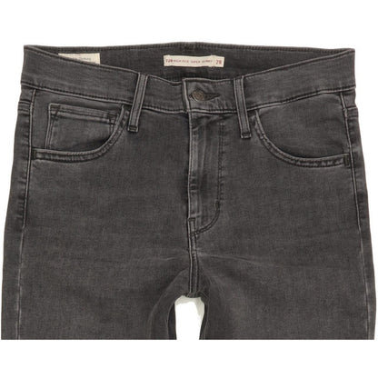 Levi's 720 Women Charcoal Skinny Slim Stretch Jeans W28 L30