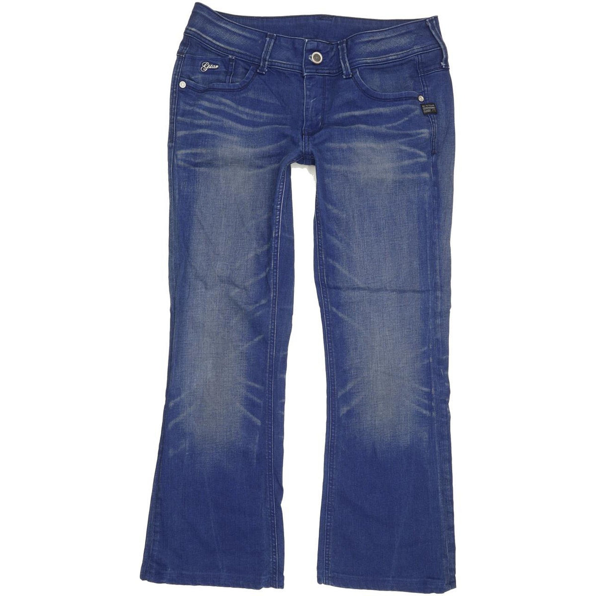 G-Star Women Blue Bootcut Slim Jeans W30 L28