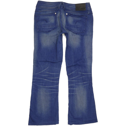 G-Star Women Blue Bootcut Slim Jeans W30 L28