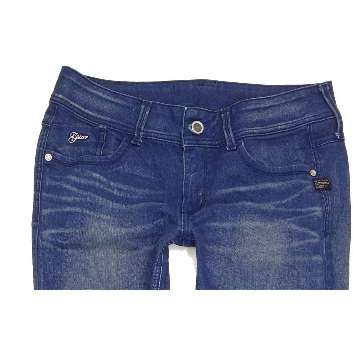 G-Star Women Blue Bootcut Slim Jeans W30 L28