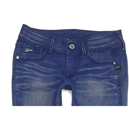 G-Star Women Blue Bootcut Slim Jeans W30 L28