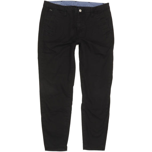 G-Star Bronson Mid Women Black Skinny Slim Chino Stretch Jeans W29 L26