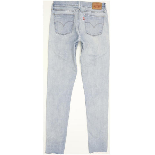 Levi's 710 Super Women Blue Skinny Slim Stretch Jeans W29 L29