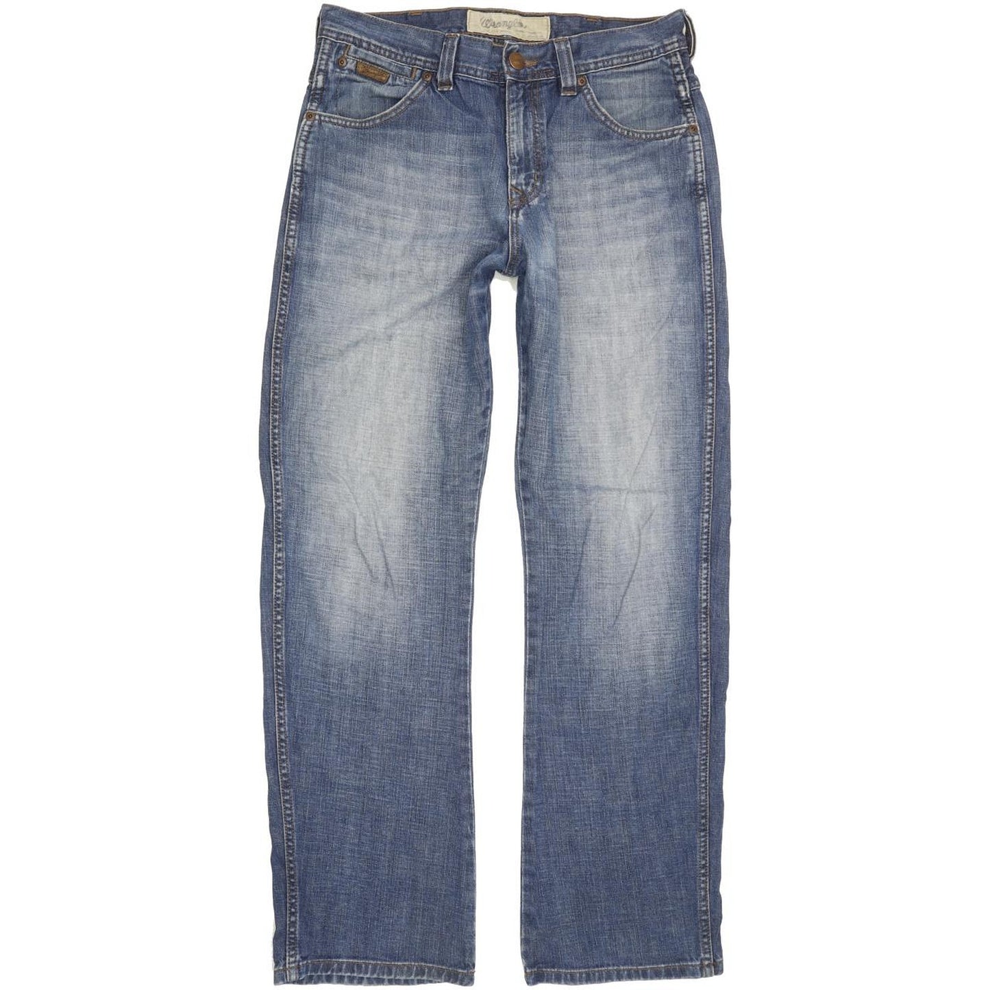 Wrangler Wesley Men Blue Straight Regular Jeans W32 L31