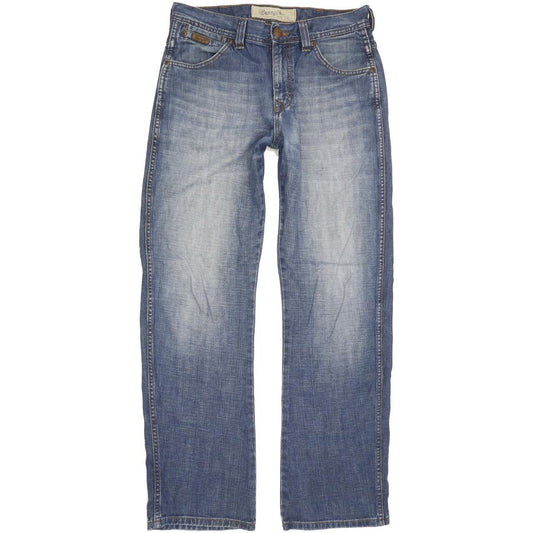 Wrangler Wesley Men Blue Straight Regular Jeans W32 L31