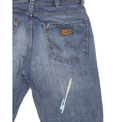 Wrangler Wesley Men Blue Straight Regular Jeans W32 L31