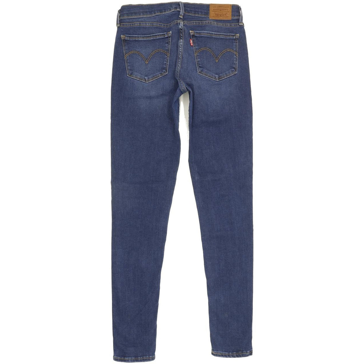 Levi's 710 Super Women Blue Skinny Slim Stretch Jeans W27 L29