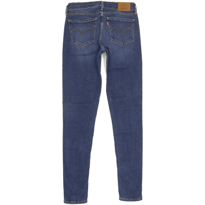 Levi's 710 Super Women Blue Skinny Slim Stretch Jeans W27 L29