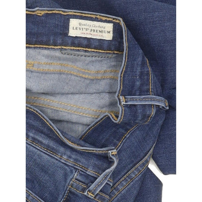 Levi's 710 Super Women Blue Skinny Slim Stretch Jeans W27 L29