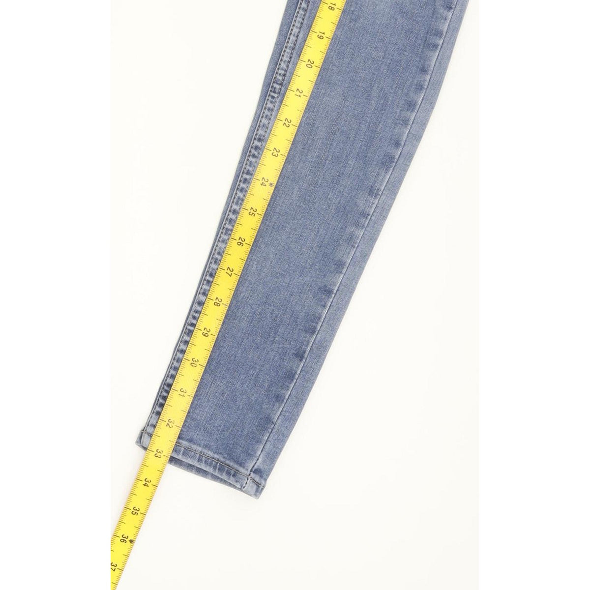 Levi's 710 Super Women Blue Skinny Slim Stretch Jeans W27 L33