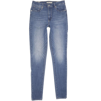 Levi's Mile Blue Skinny Slim Stretch Jeans High Waisted W29 L32