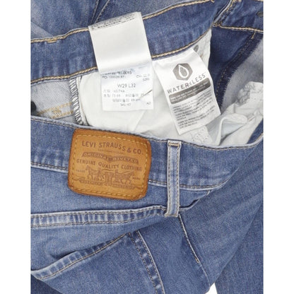 Levi's Mile Blue Skinny Slim Stretch Jeans High Waisted W29 L32