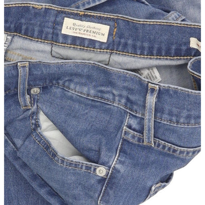 Levi's Mile Blue Skinny Slim Stretch Jeans High Waisted W29 L32