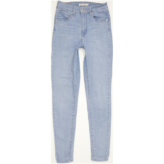 Levi's Mile Blue Skinny Slim Stretch Jeans High Waisted W27 L30