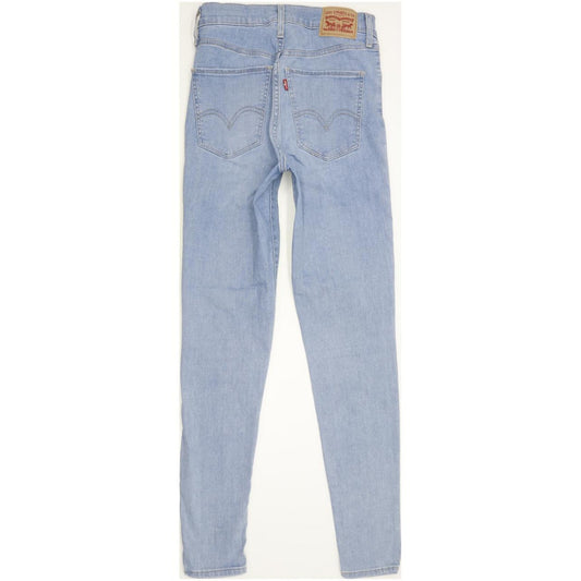 Levi's Mile Blue Skinny Slim Stretch Jeans High Waisted W27 L30