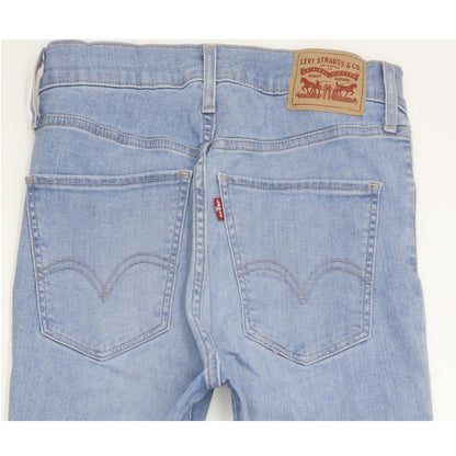 Levi's Mile Blue Skinny Slim Stretch Jeans High Waisted W27 L30