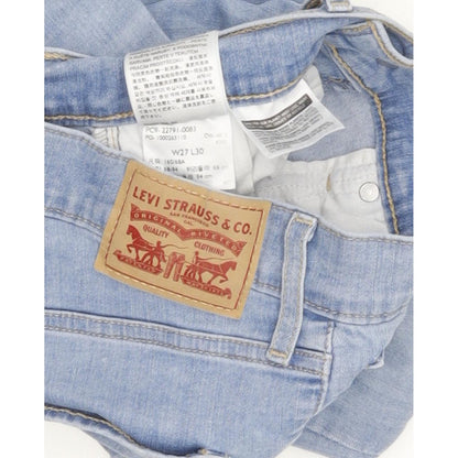 Levi's Mile Blue Skinny Slim Stretch Jeans High Waisted W27 L30