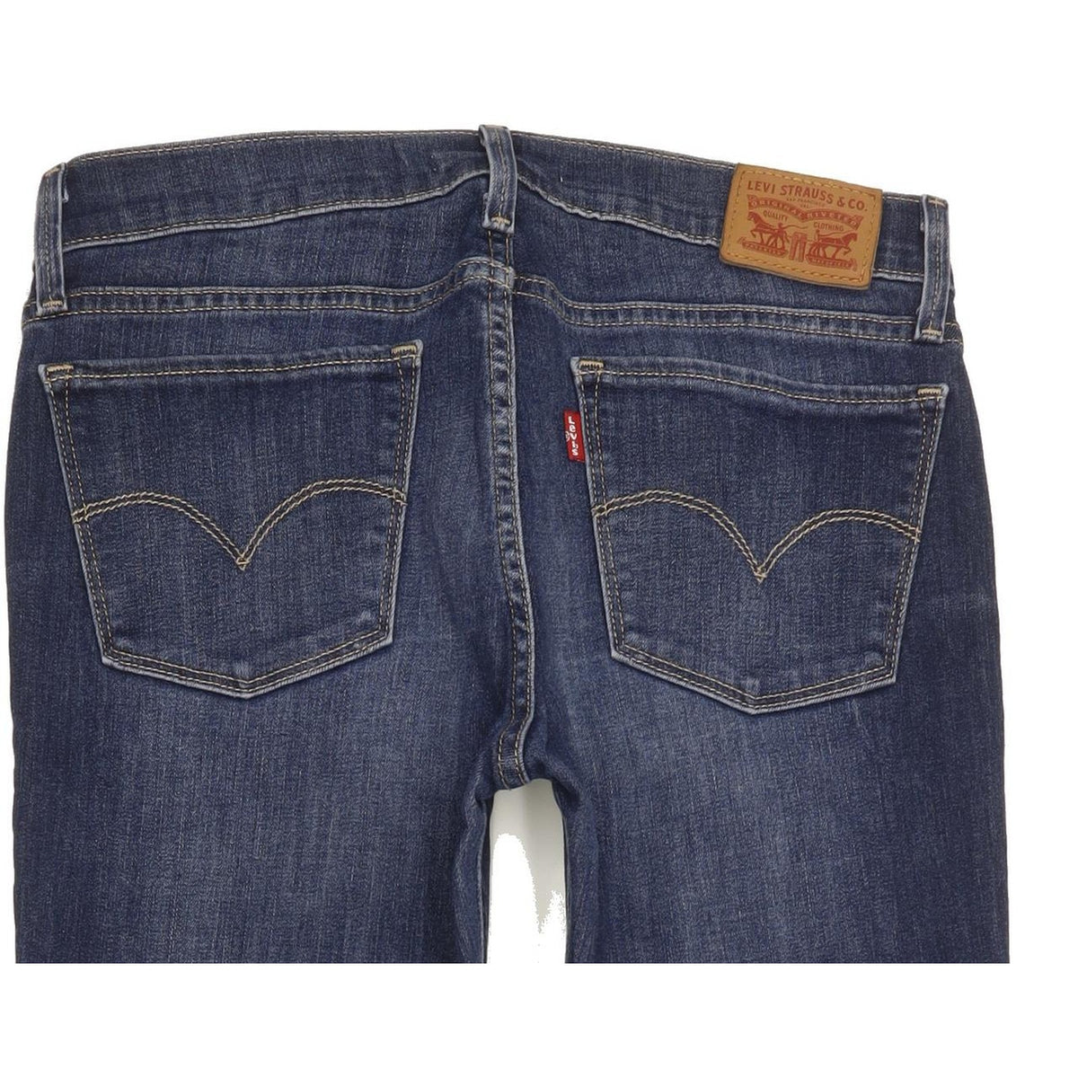 Levi's 710 Super Women Blue Skinny Slim Stretch Jeans W29 L30